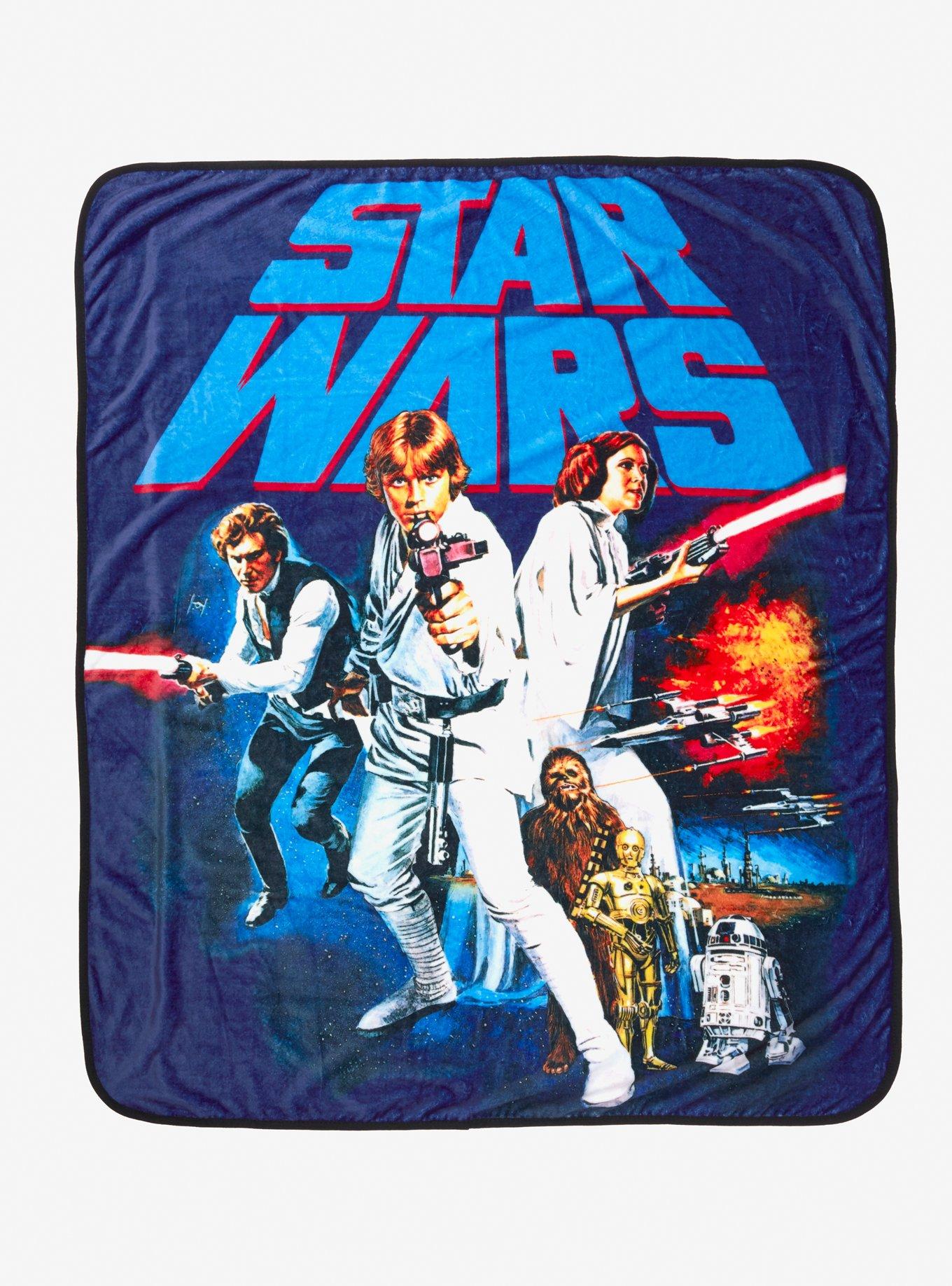 Star Wars Classic Plush Throw Blanket, , hi-res