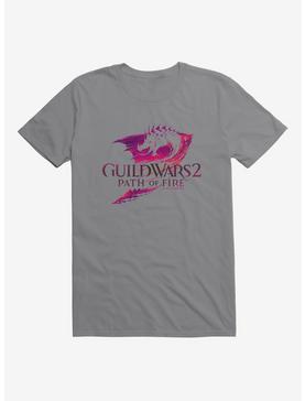 Guild Wars 2 Path Of Fire Logo T-Shirt, STORM GREY, hi-res