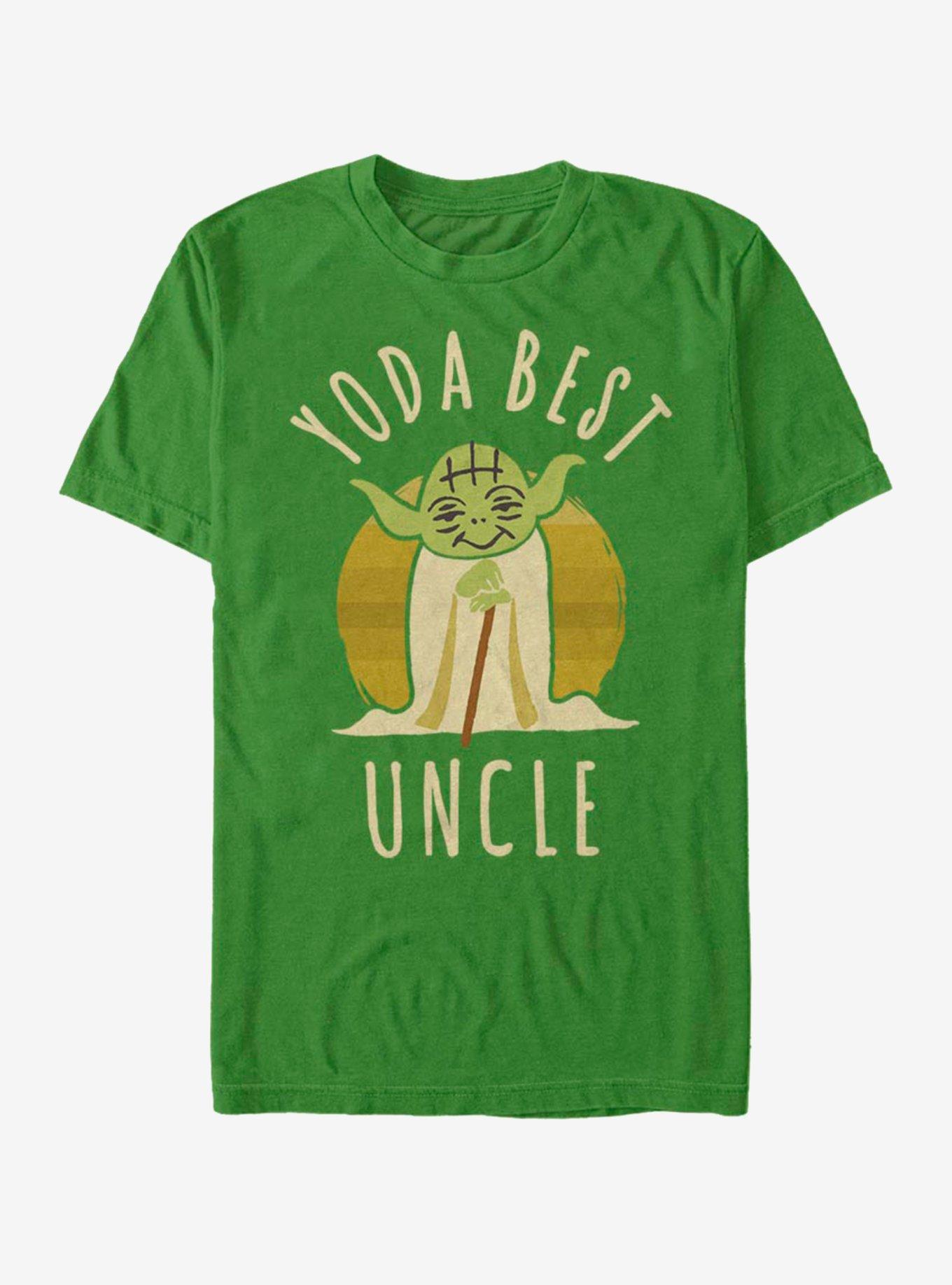 Star Wars Best Uncle Yoda Says T-Shirt, , hi-res
