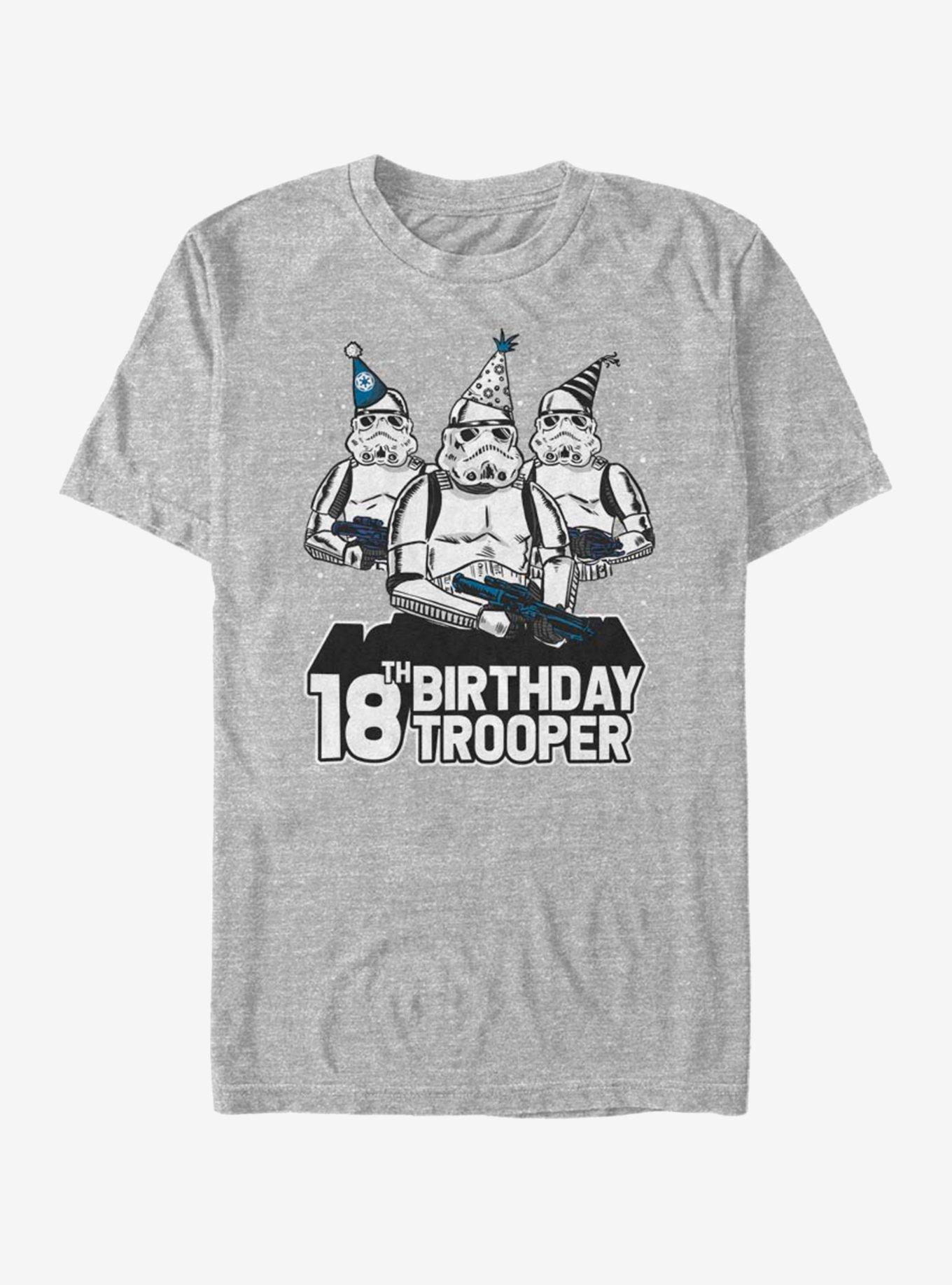 Star Wars Birthday Trooper Eighteen T-Shirt, , hi-res