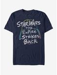 Star Wars Crayon Scratch T-Shirt, NAVY, hi-res