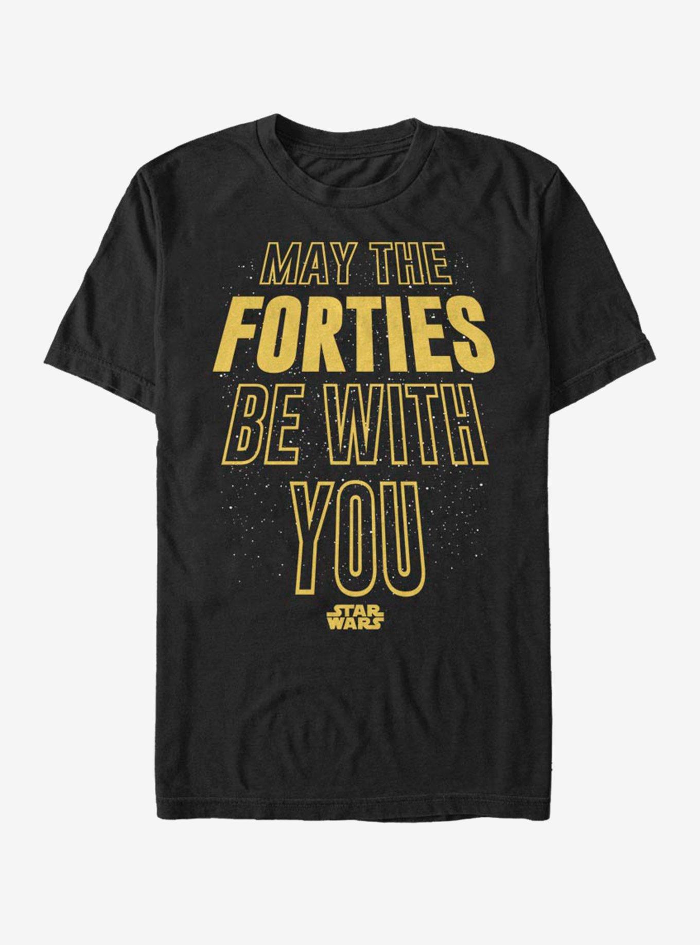 Star Wars Forties Be With You T-Shirt, , hi-res