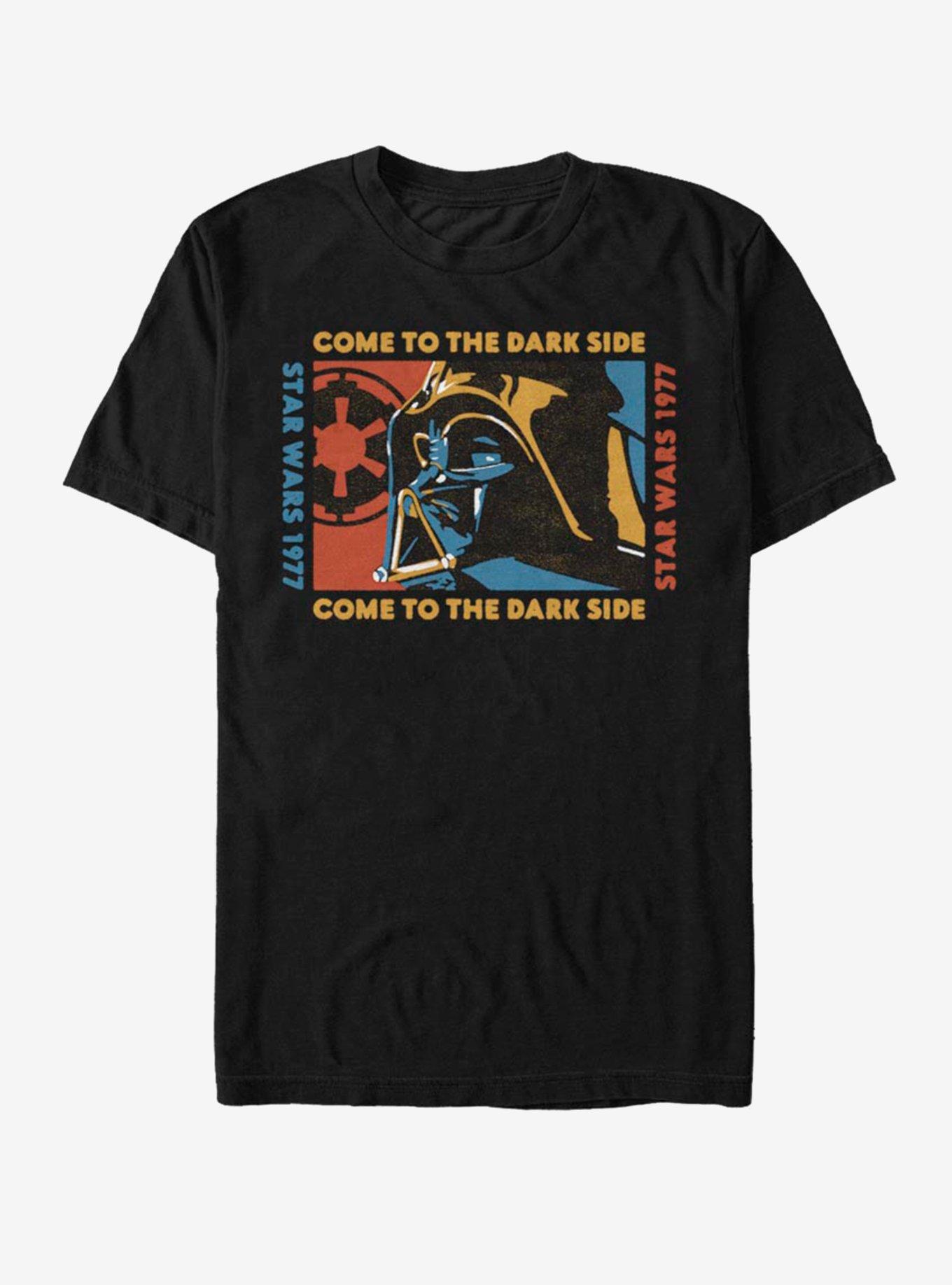 Star Wars Vader Matchbook T-Shirt, BLACK, hi-res