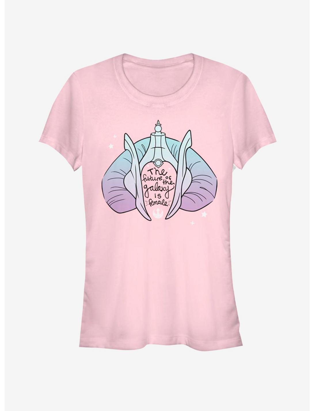Star Wars Future Amidala Hair Text Girls T-Shirt, LIGHT PINK, hi-res