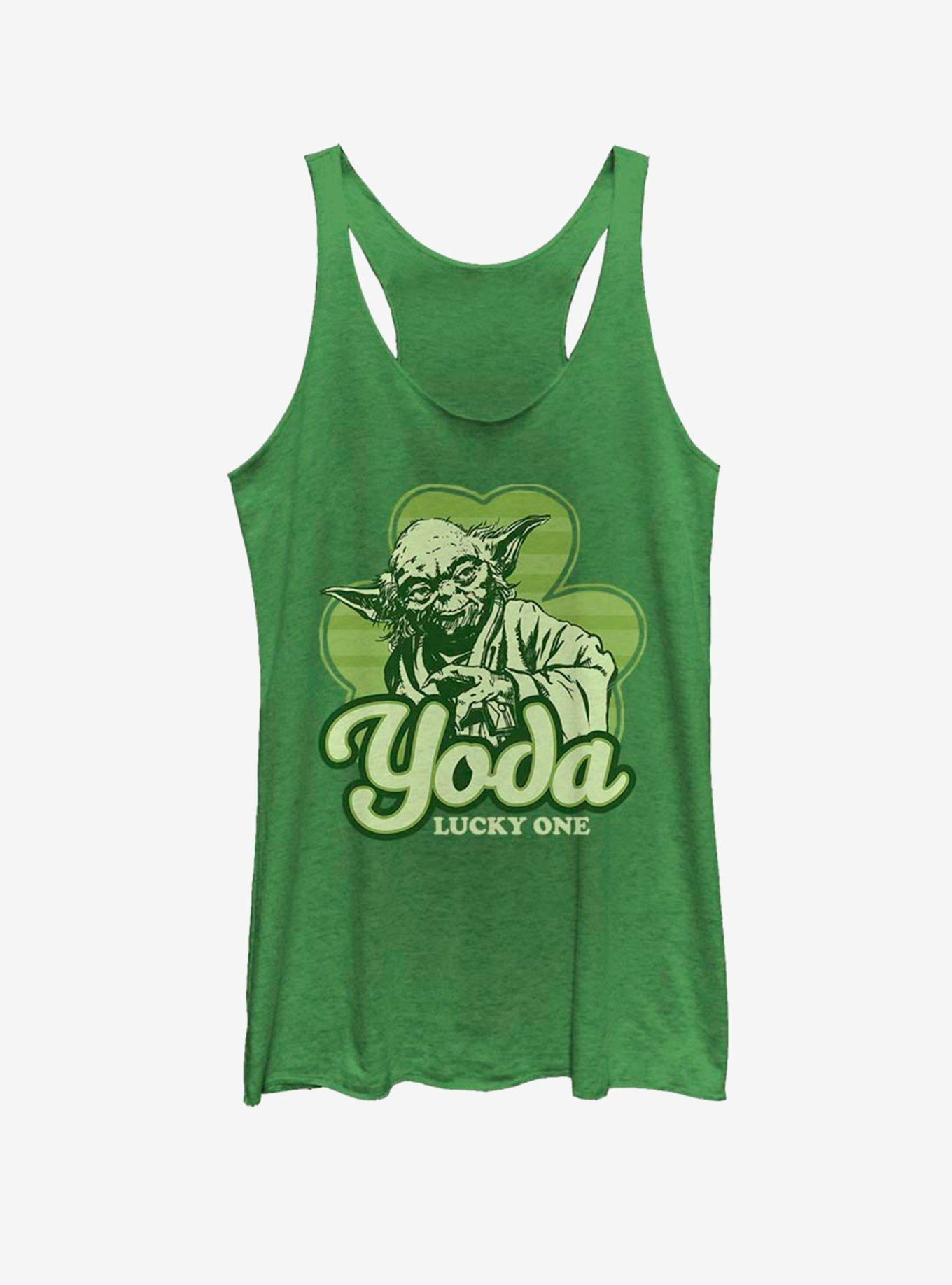 Star Wars Yoda Lucky Retro Girls Tank, , hi-res