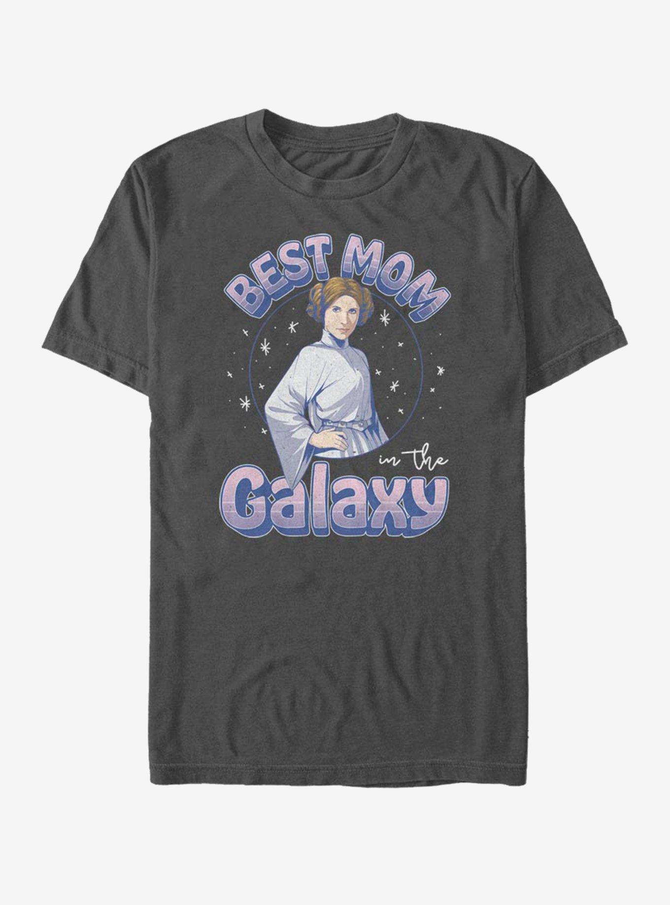 Star Wars Best Mom In Galaxy T-Shirt, CHARCOAL, hi-res