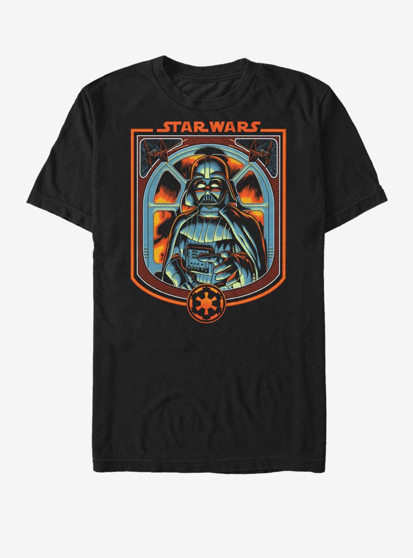 Star Wars Black Light Vader T-Shirt, BLACK, hi-res