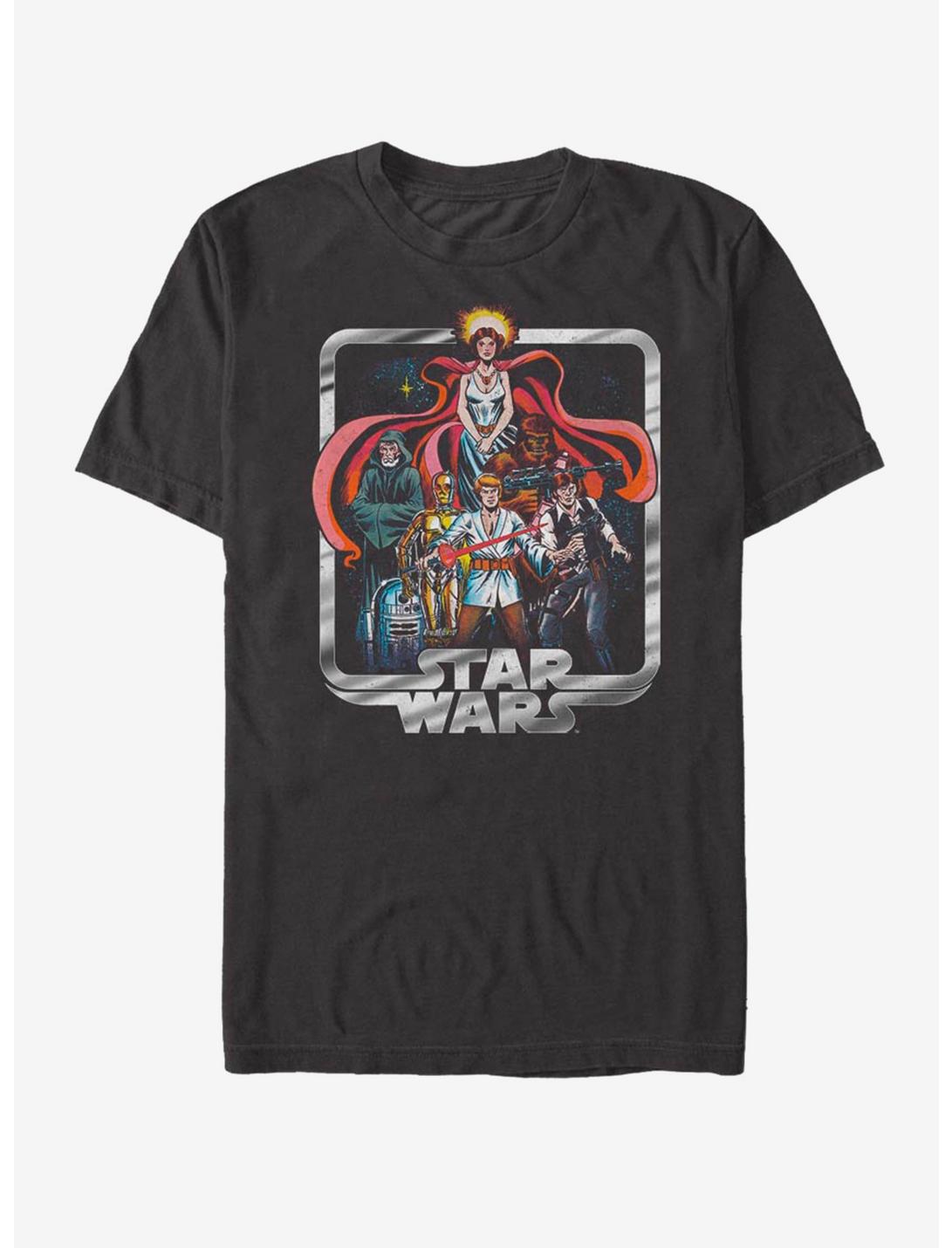 Star Wars Giant OG Comic T-Shirt, BLACK, hi-res