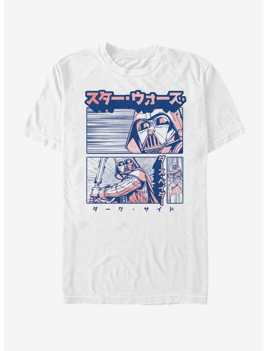 Star Wars Manga Vader T-Shirt, WHITE, hi-res