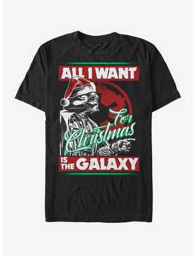 Star Wars Vader Xmas Galaxy T-Shirt, , hi-res