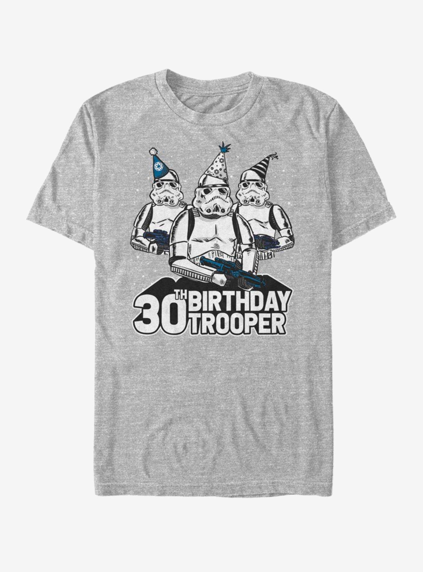 Star Wars Birthday Trooper Fourty T-Shirt, ATH HTR, hi-res