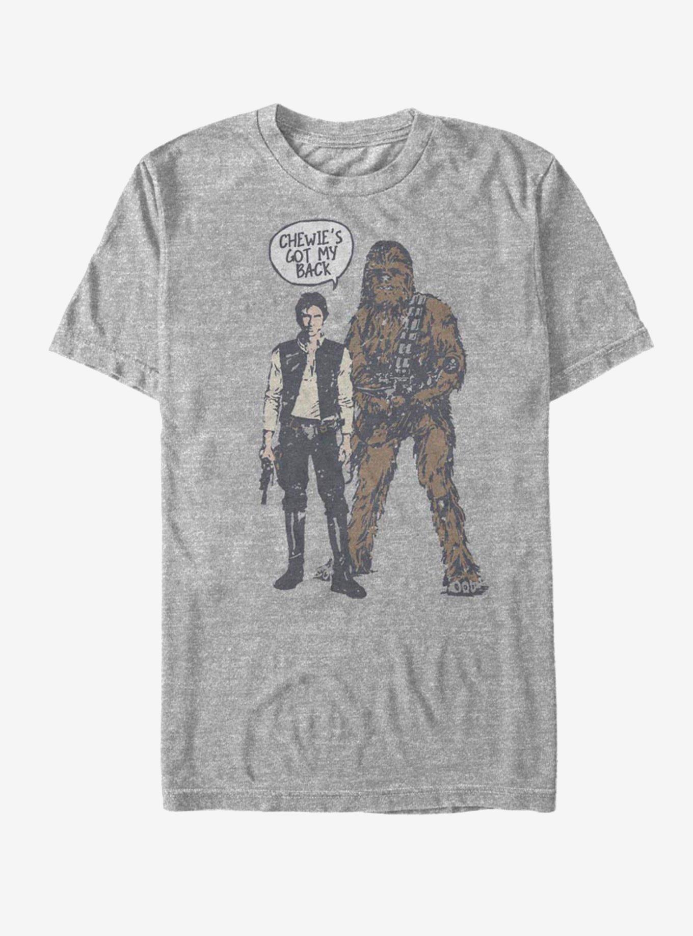 Star Wars Mah Back T-Shirt, ATH HTR, hi-res