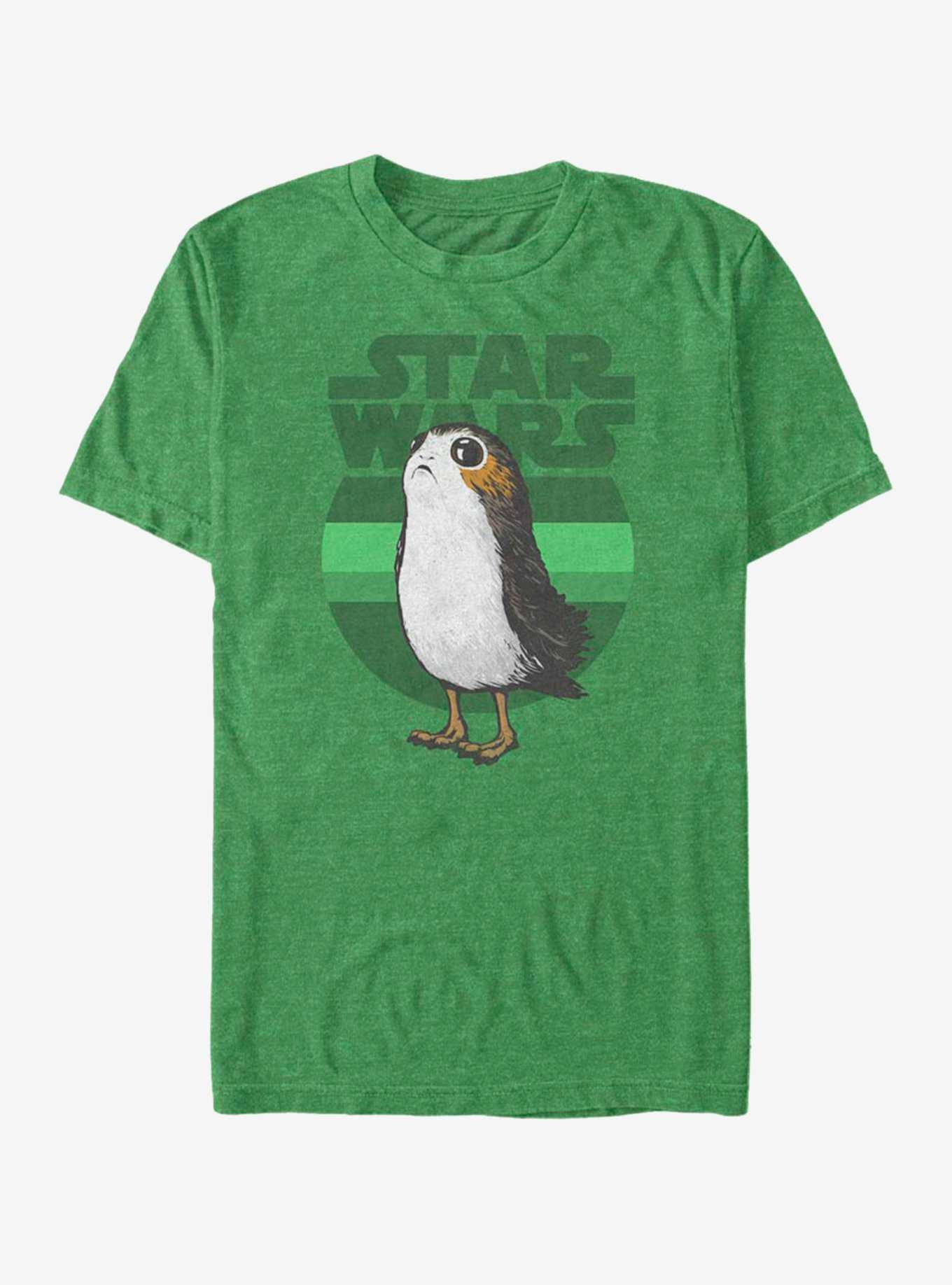 Star Wars Porg Simple Green T-Shirt, , hi-res