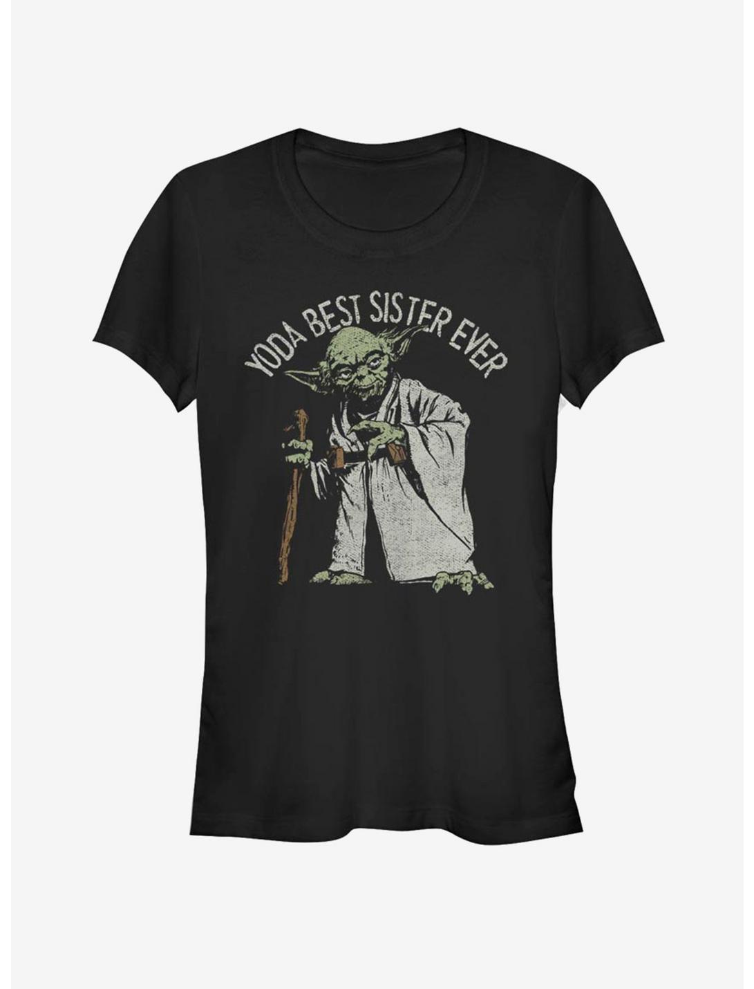 Star Wars Green Sister Girls T-Shirt, BLACK, hi-res