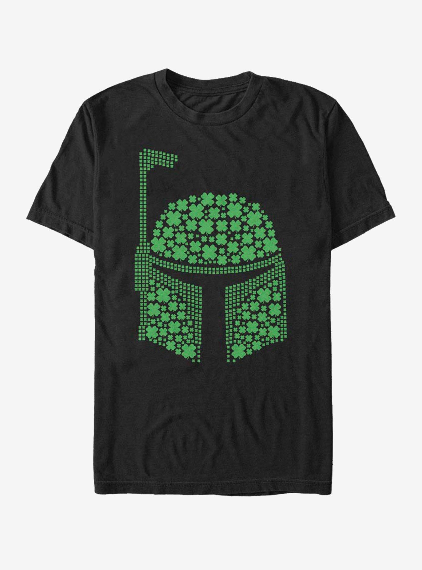 Star Wars Boba Clovers T-Shirt, BLACK, hi-res