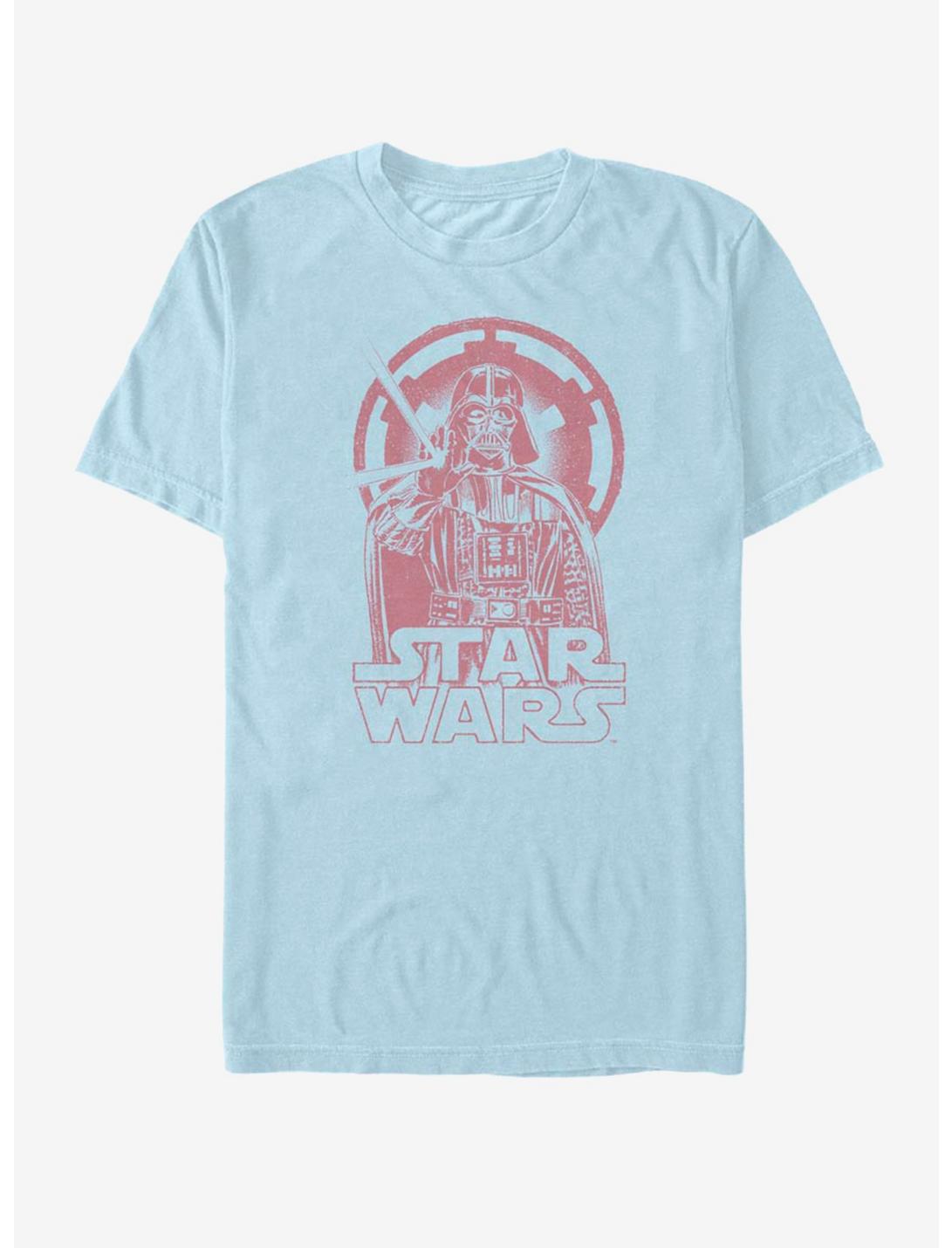 Star Wars Deflecting Vader T-Shirt, LT BLUE, hi-res