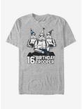 Star Wars Birthday Trooper Sixteenth T-Shirt, ATH HTR, hi-res