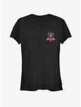 Star Wars Vader Badges Girls T-Shirt, BLACK, hi-res