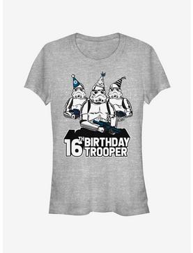 Star Wars Birthday Trooper Sixteenth Girls T-Shirt, , hi-res