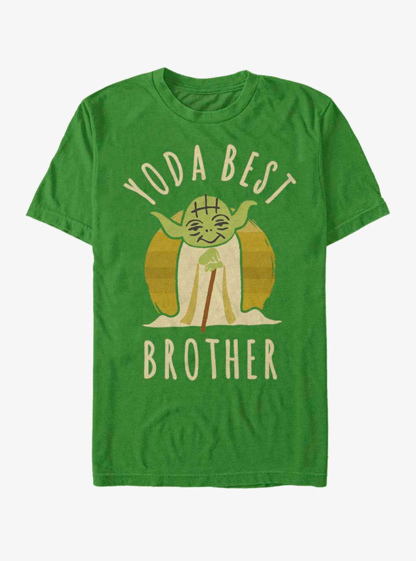 Star Wars Best Brother Yoda Says T-Shirt, , hi-res