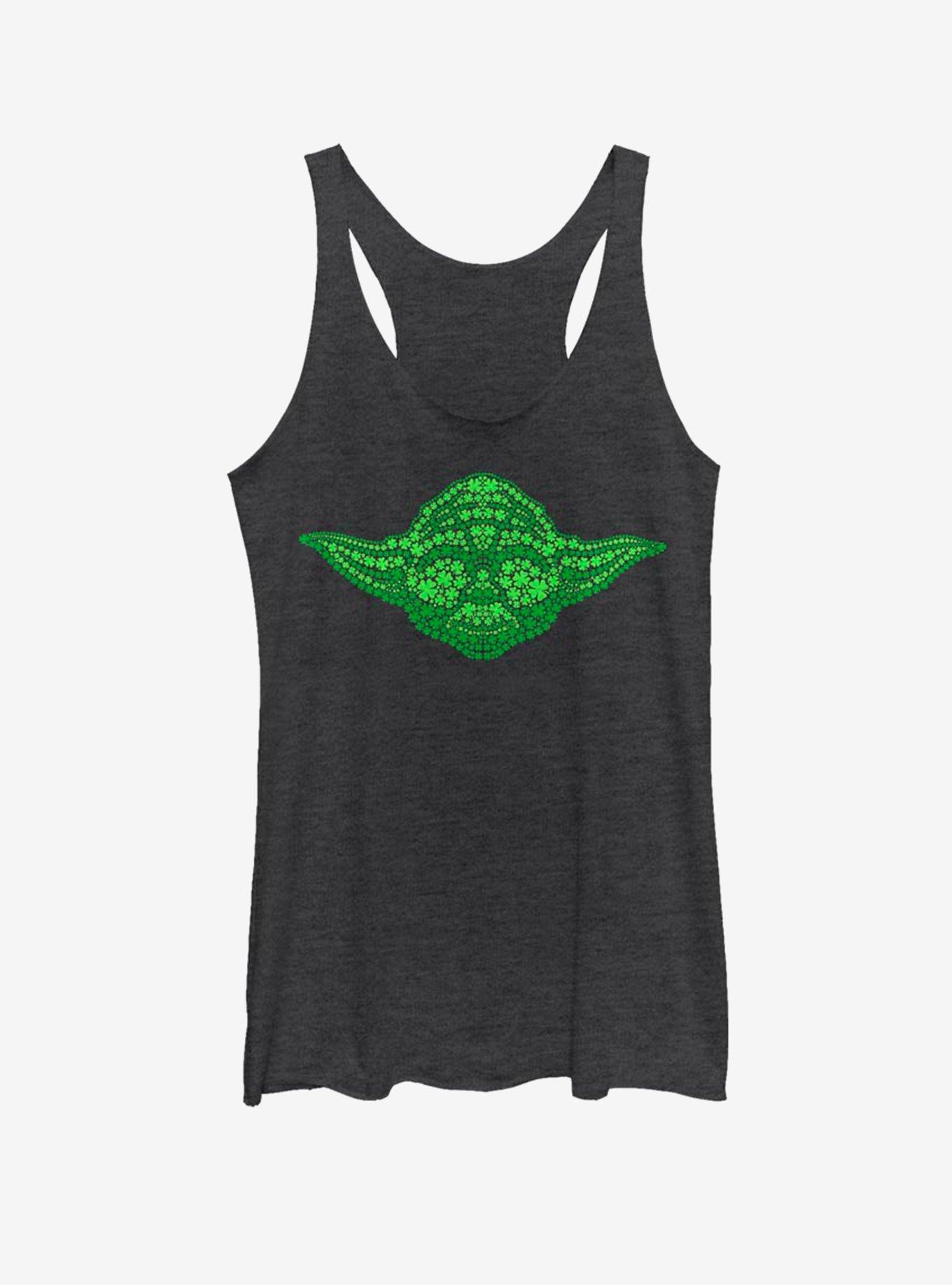 Star Wars Yoda Clovers Girls Tank