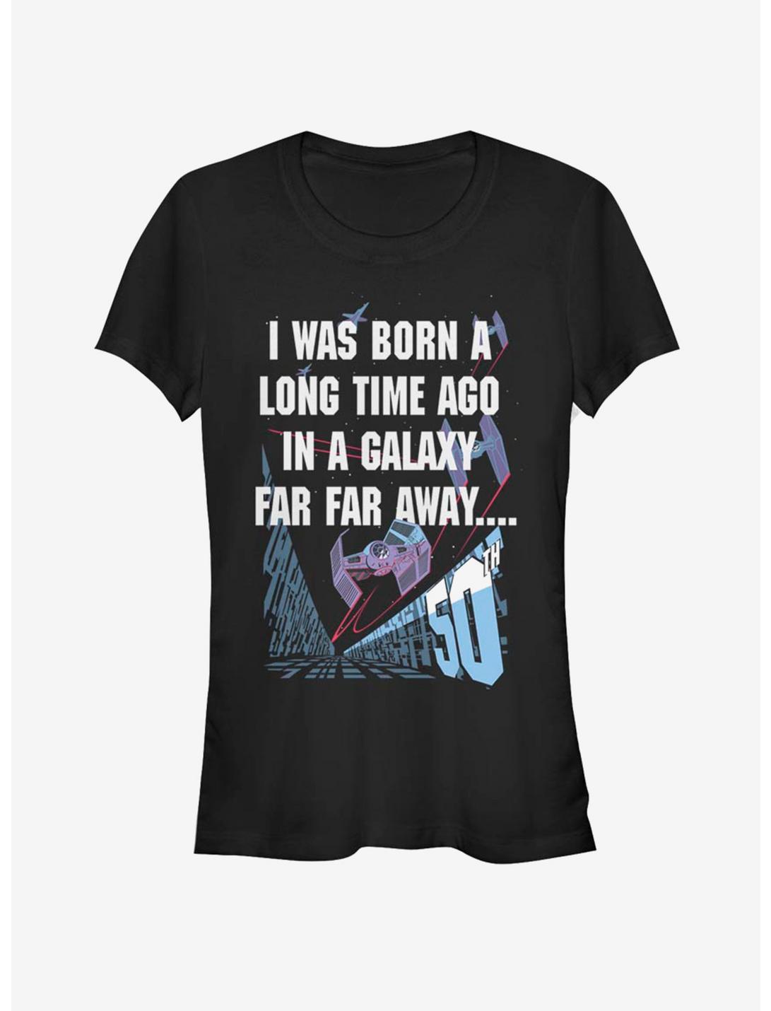 Star Wars Born Long Ago Girls T-Shirt, BLACK, hi-res