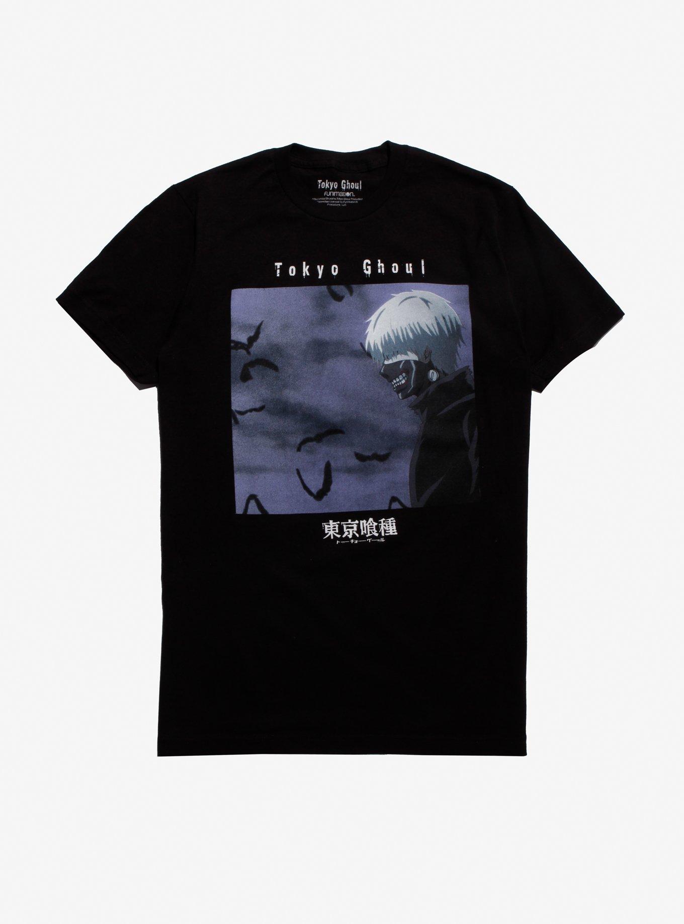 Tokyo Ghoul Ken Kaneki & Bats T-Shirt, MULTI, hi-res