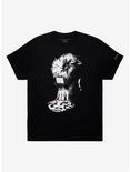 Machine Gun Kelly Hotel Diablo Head Tattoo T-Shirt, BLACK, hi-res