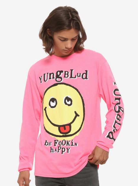 Yungblud be fookin happy hoodie sales