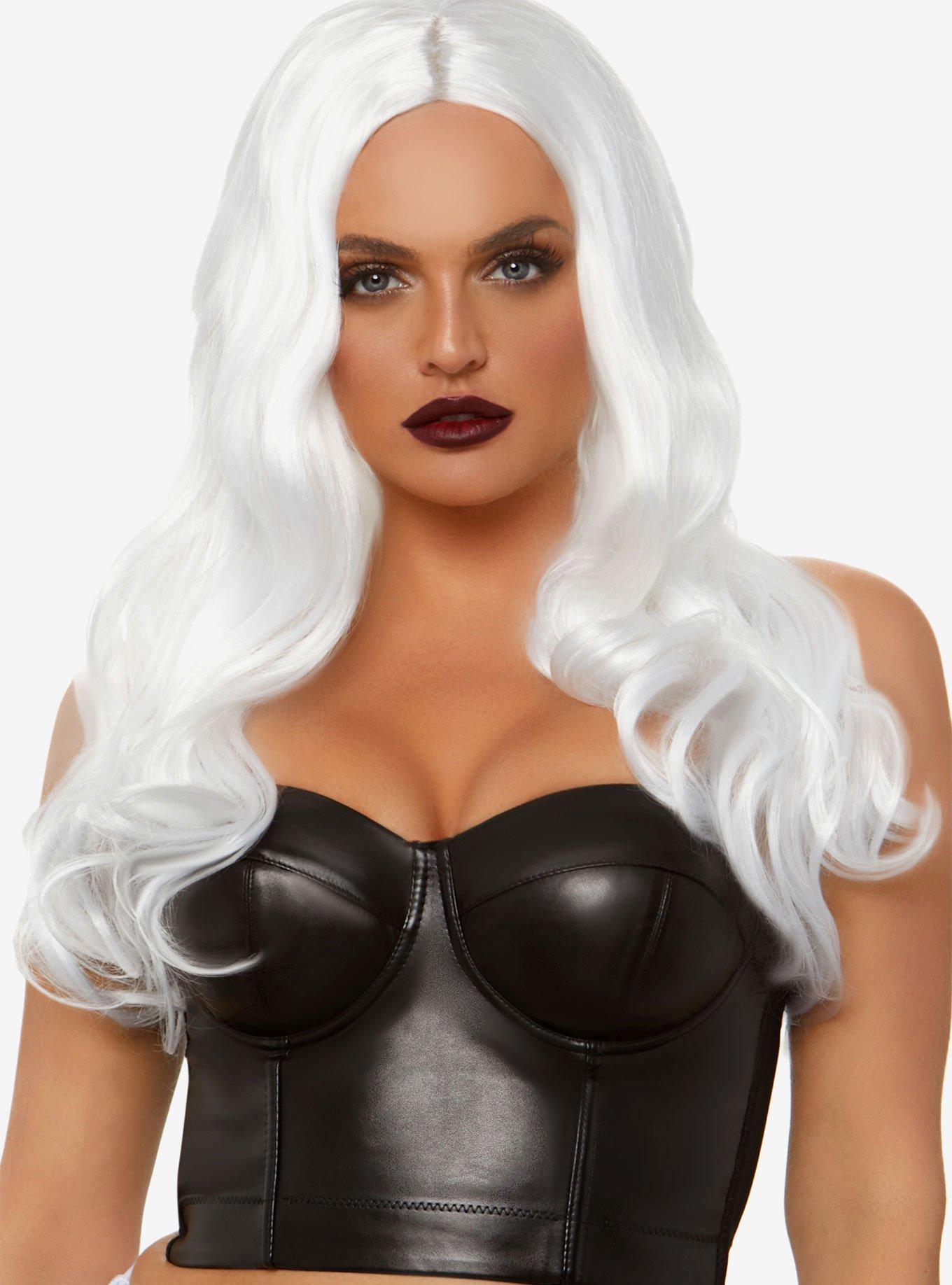 White Long Wavy Wig