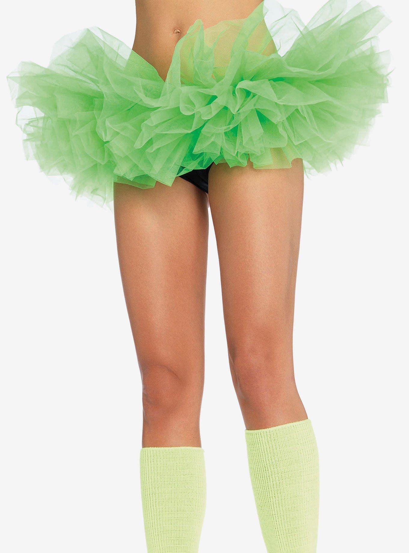 Neon Green Organza Tutu