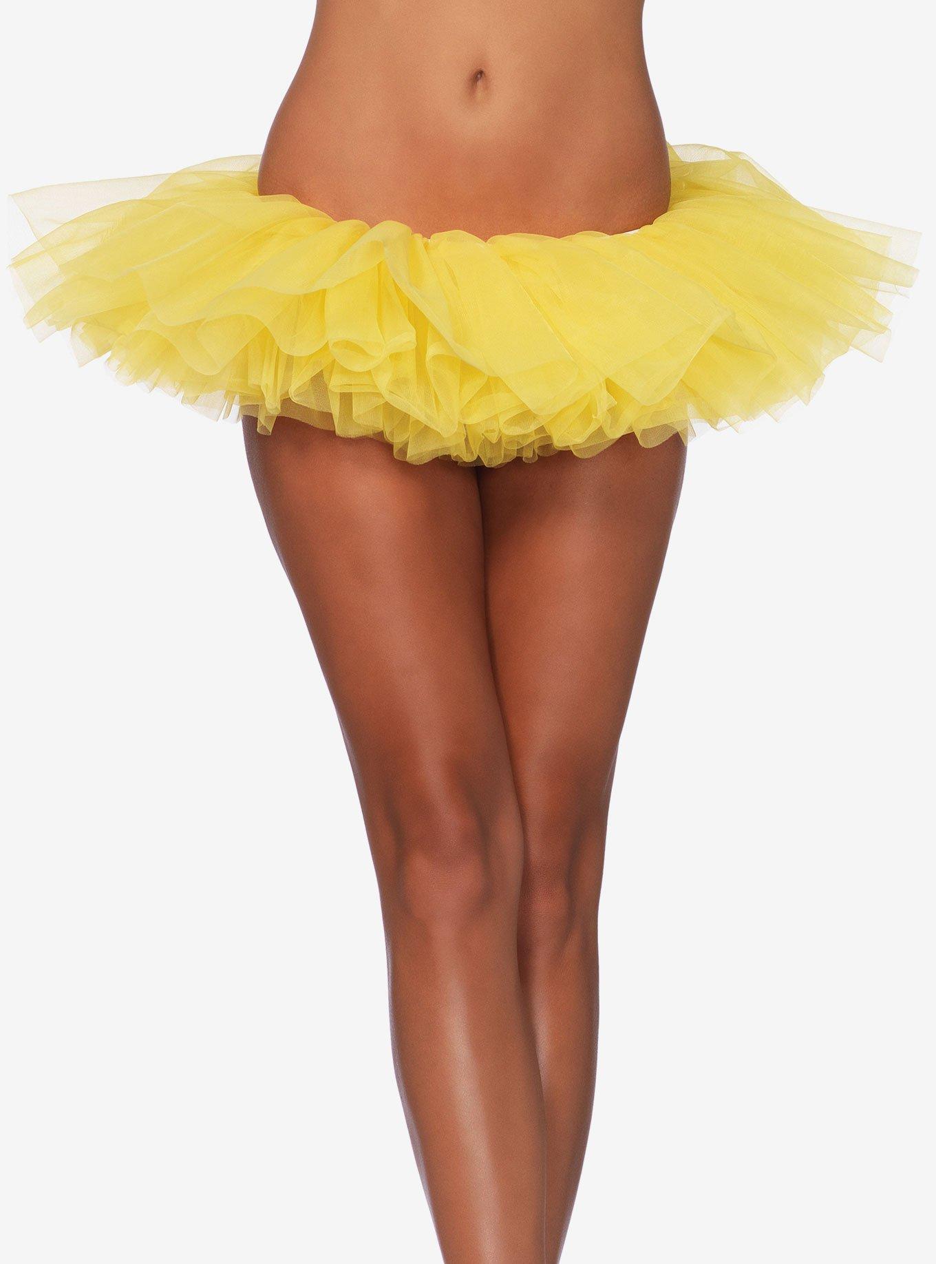 Yellow Organza Tutu, , hi-res