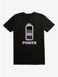 iCreate Pride Asexual Power Up T-Shirt, , hi-res