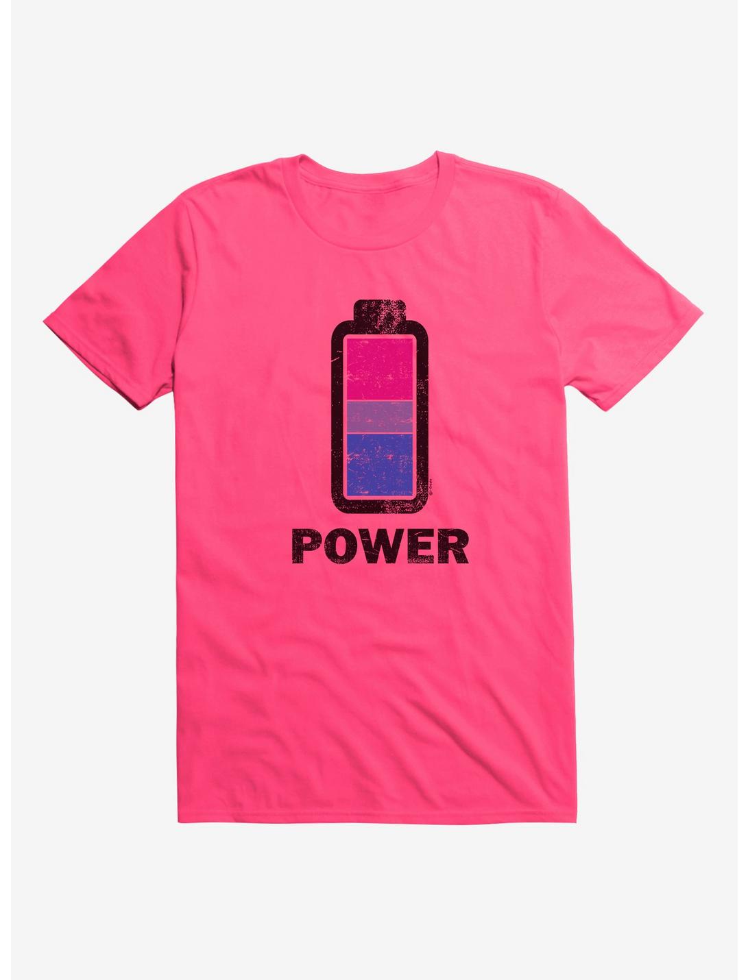 iCreate Pride Bisexual Power Up T-Shirt, , hi-res