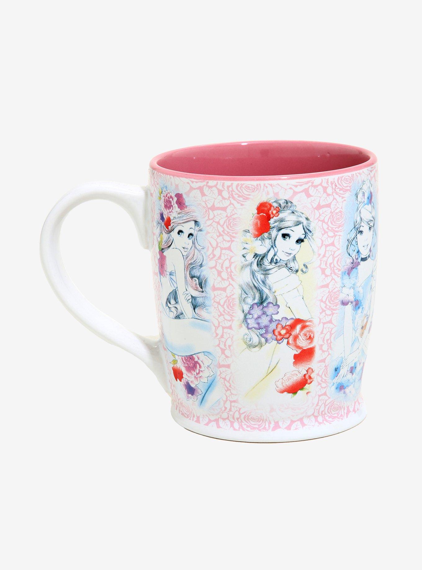Disney Princess Floral Mug, , hi-res