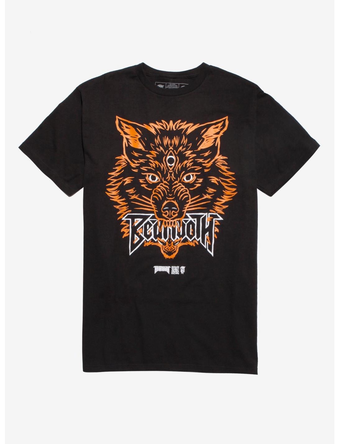 Beartooth 3-Eyed Wolf T-Shirt, BLACK, hi-res