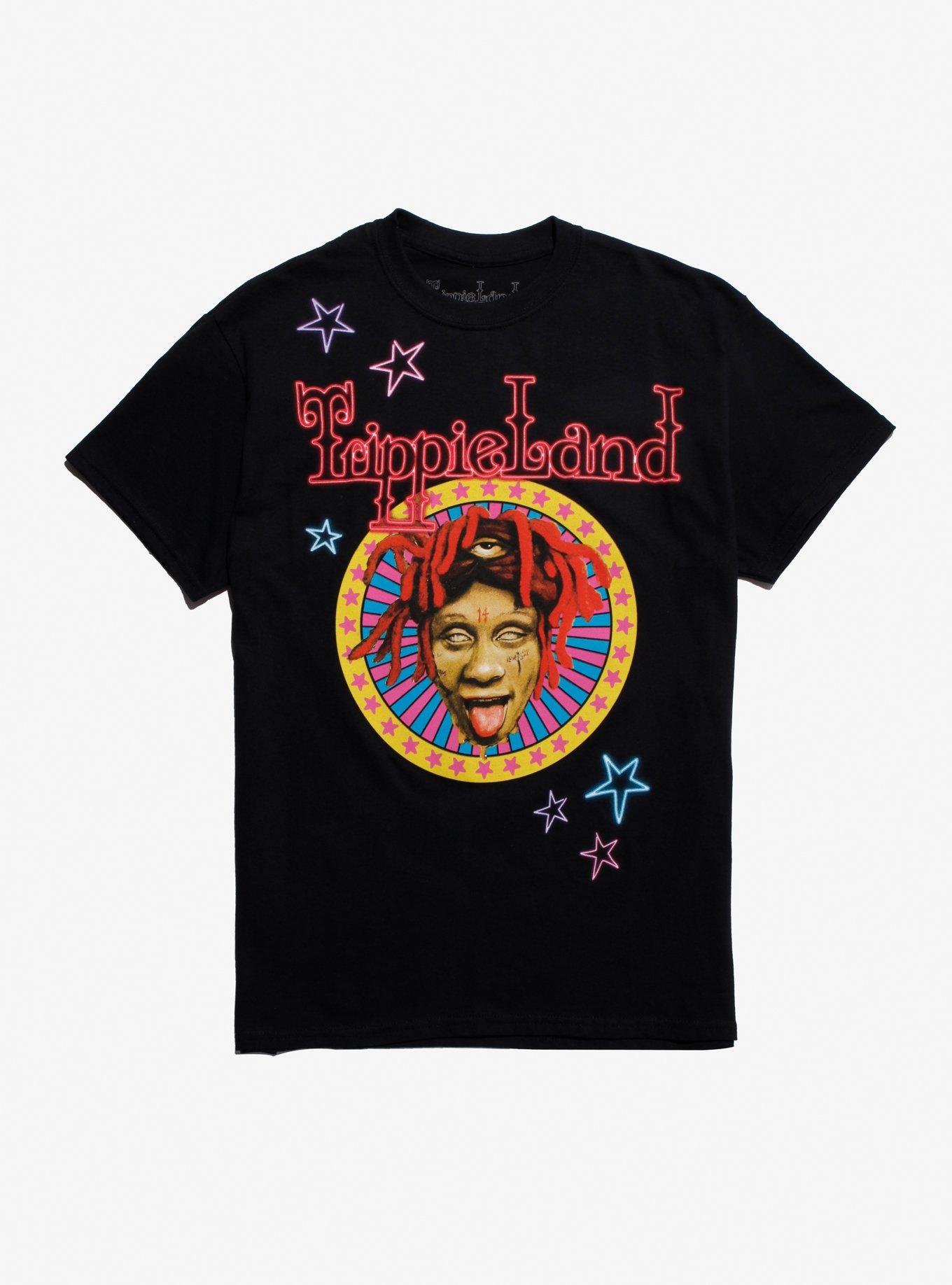 Trippie Red Never Ever Land T-Shirt, BLACK, hi-res