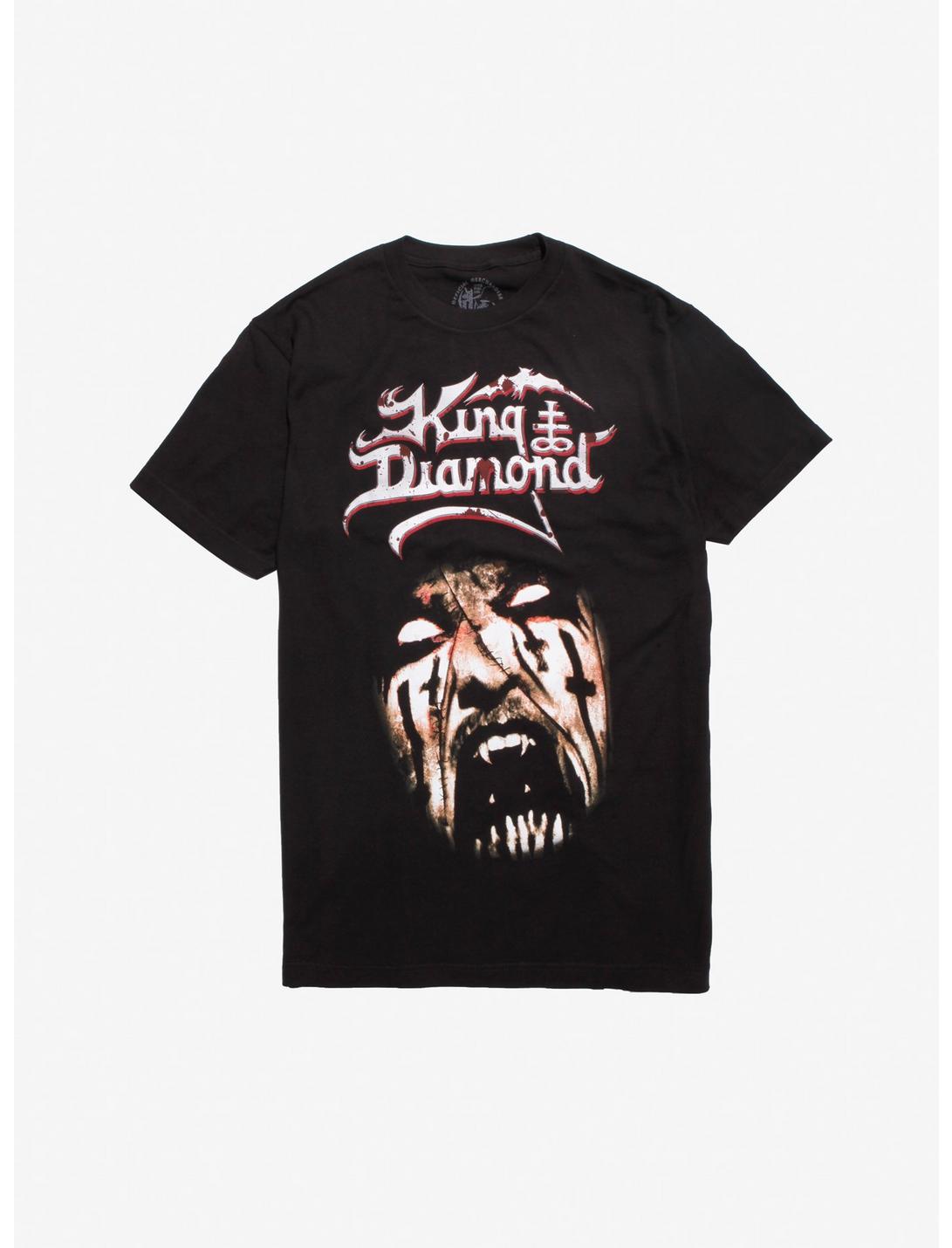 King Diamond Vampire Portrait T-Shirt, BLACK, hi-res