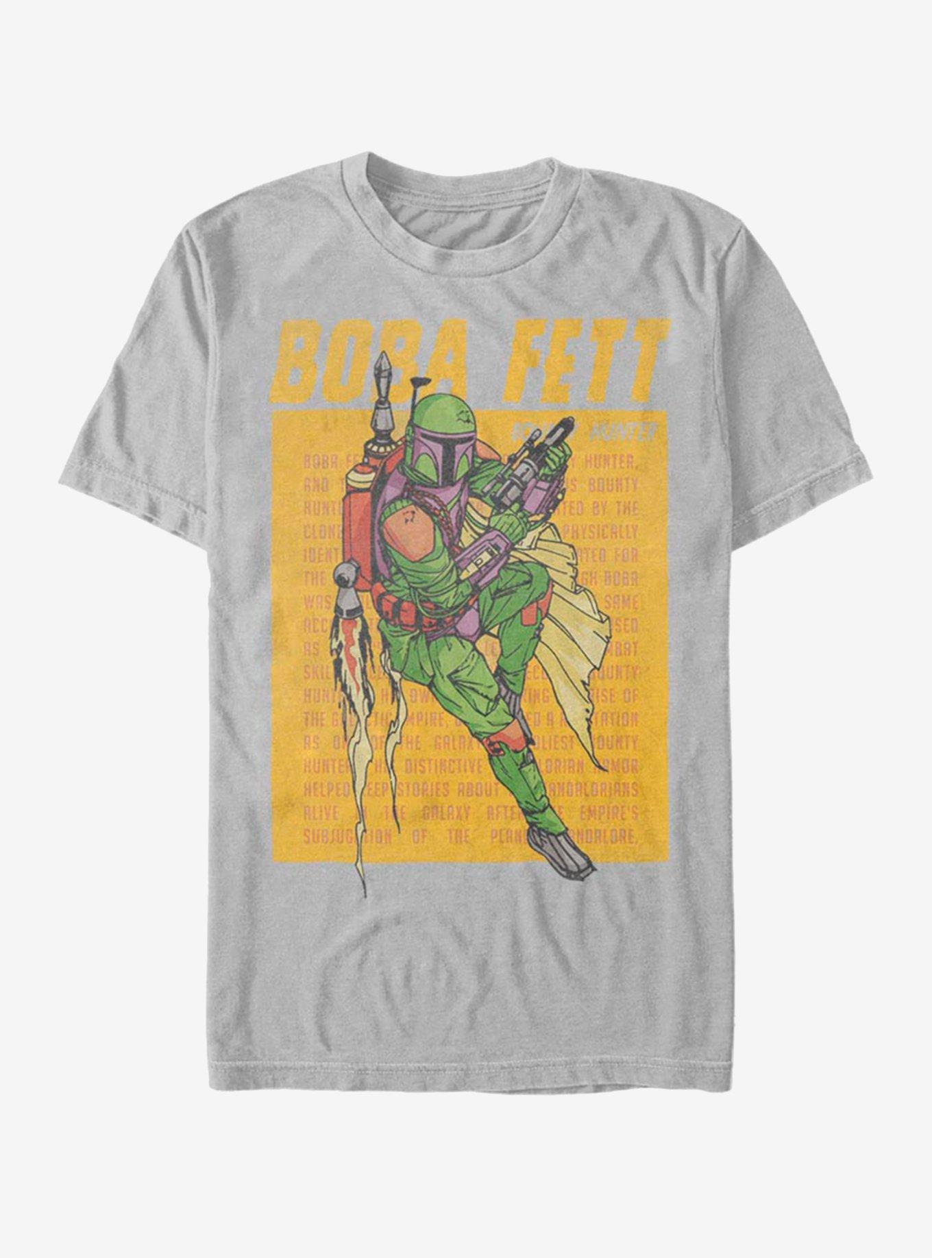 Star Wars Boba Jetpack T-Shirt, SILVER, hi-res