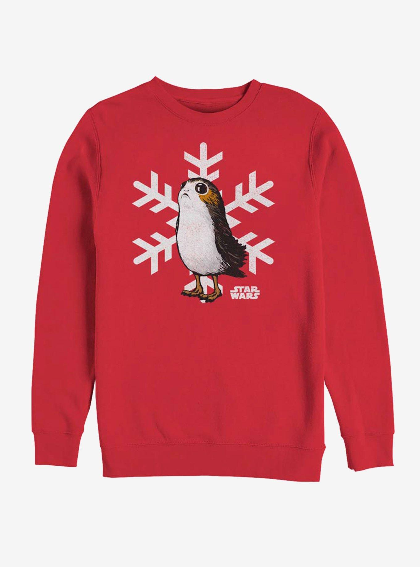 Star Wars Porg Snowflake Sweatshirt