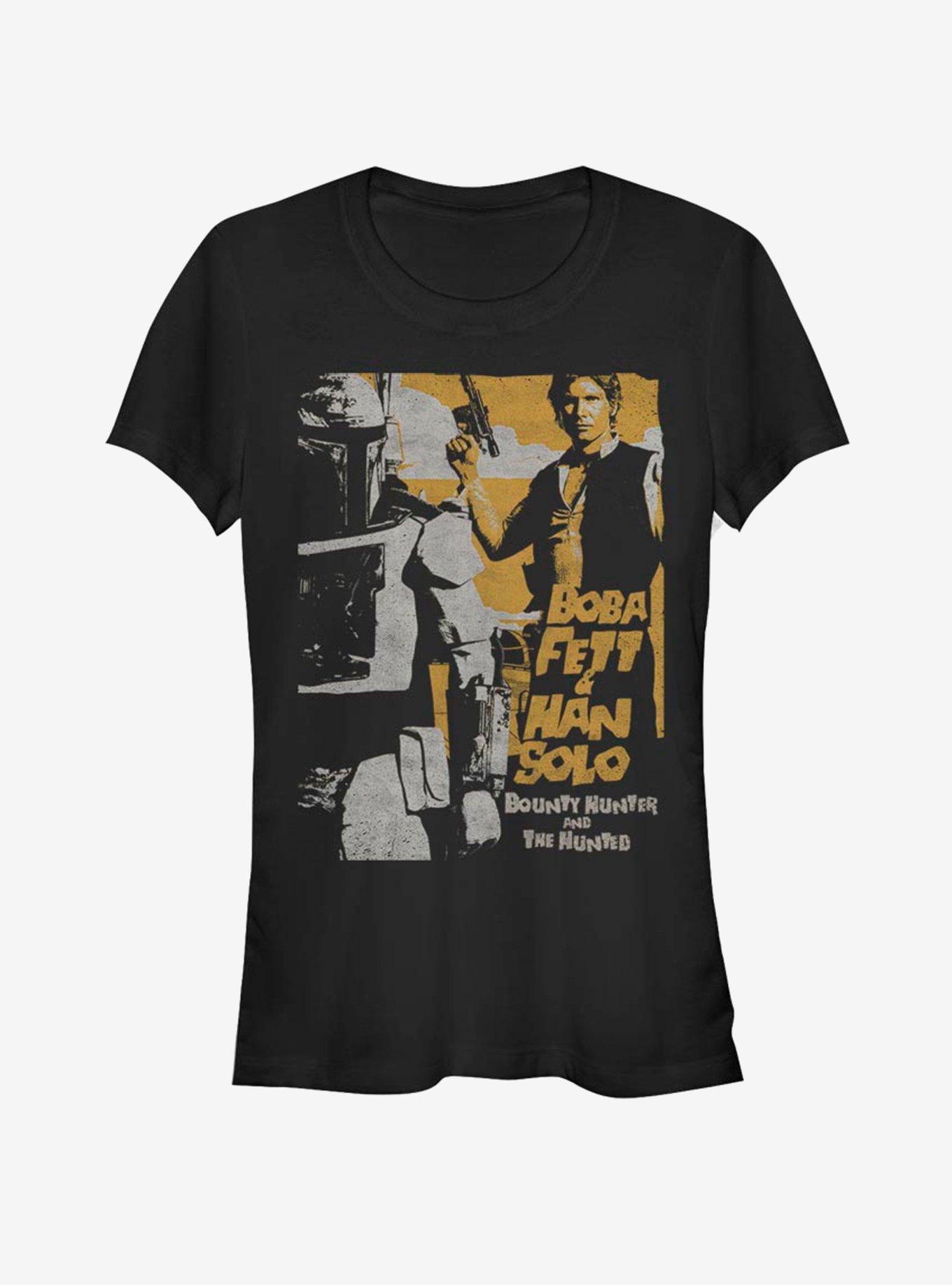 Star Wars Wanted Poster Girls T-Shirt, BLACK, hi-res