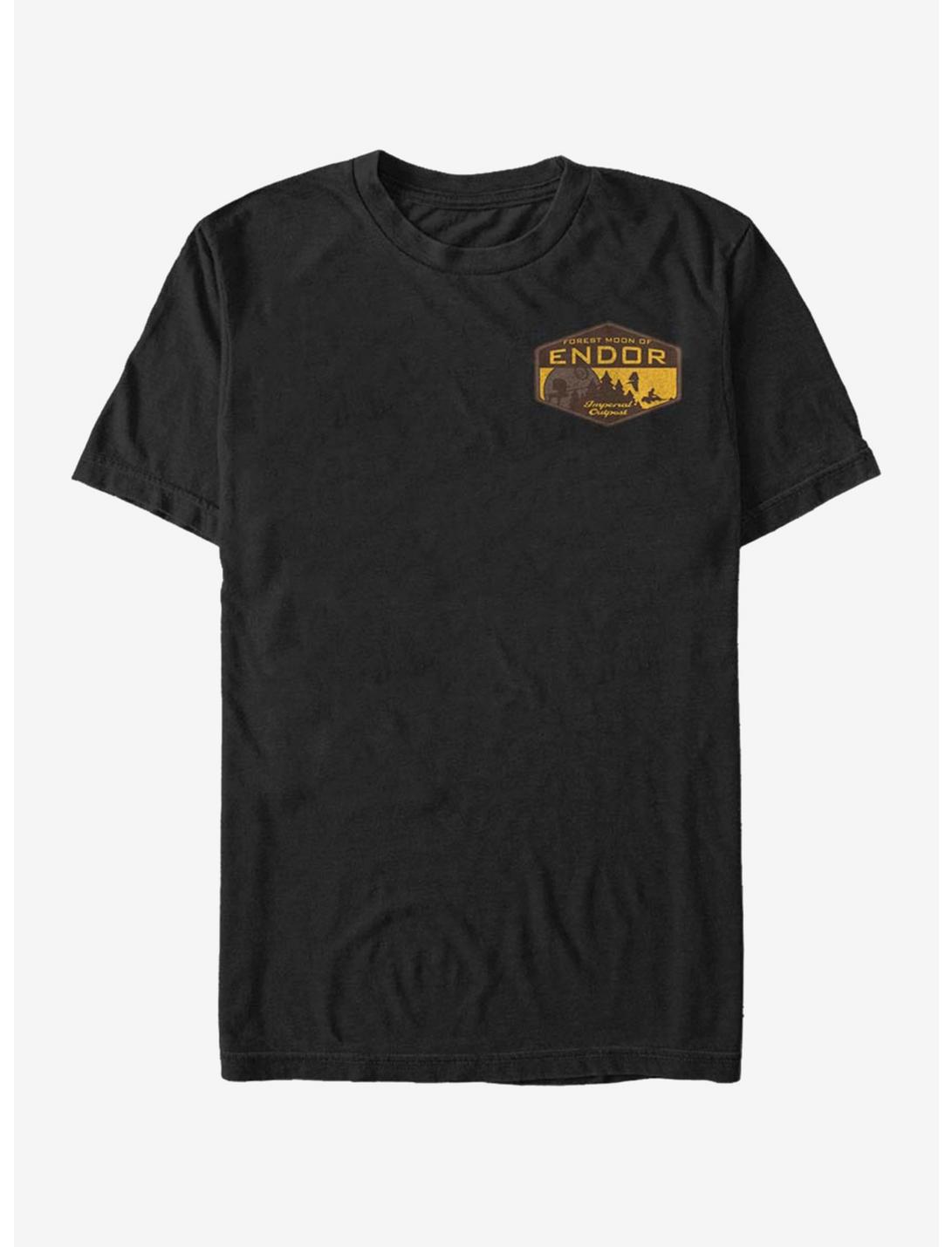 Star Wars Endor Forest T-Shirt, BLACK, hi-res