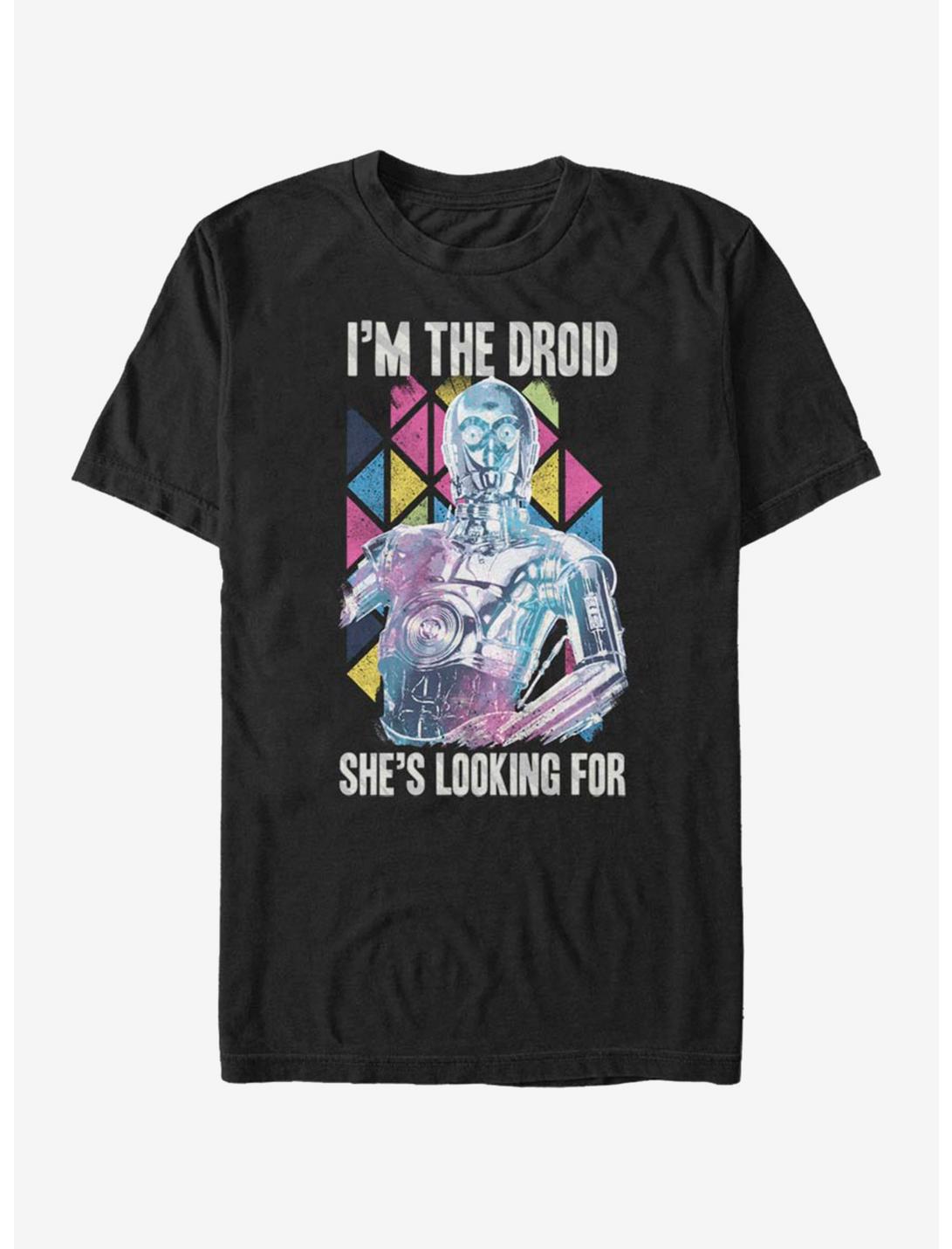 Star Wars Shes Looking For T-Shirt, BLACK, hi-res
