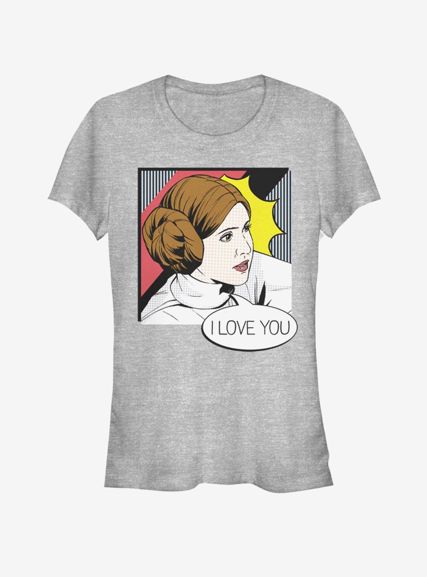 Star Wars Love You Comic Girls T-Shirt, , hi-res