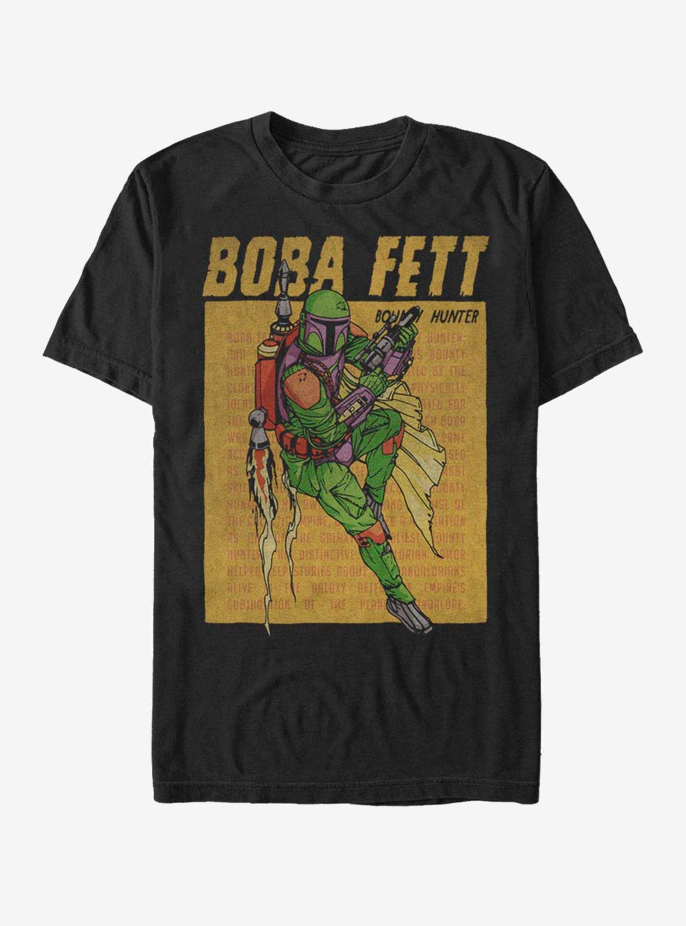 Star Wars Boba Jetpack T-Shirt, BLACK, hi-res