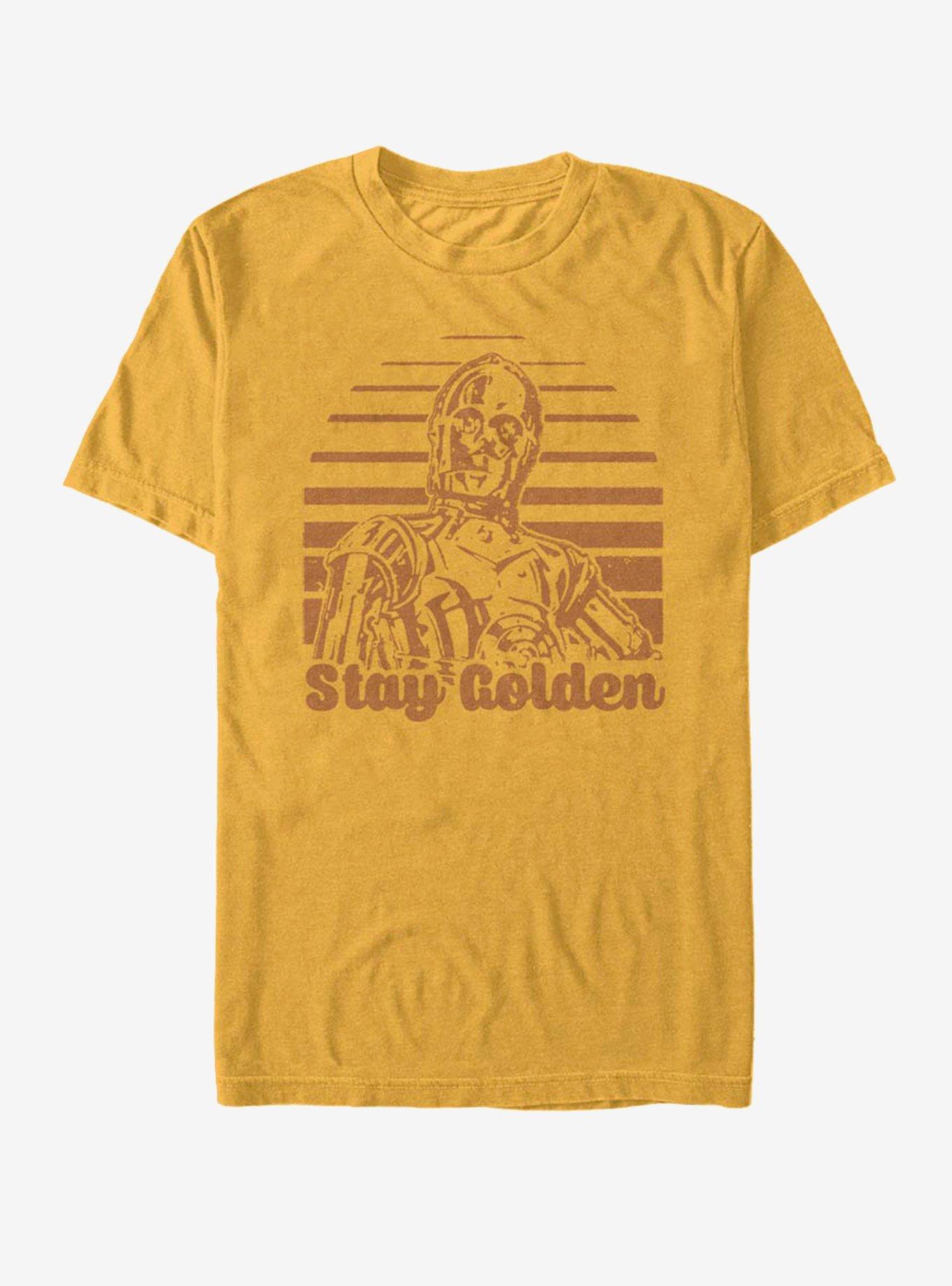 Star Wars Golden Droid T-Shirt, GOLD, hi-res