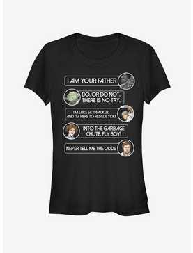 Star Wars Character Quotage Girls T-Shirt, , hi-res