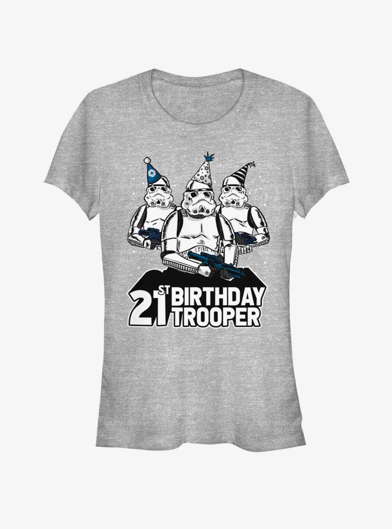 Star Wars Birthday Trooper Twenty One Girls T-Shirt, , hi-res