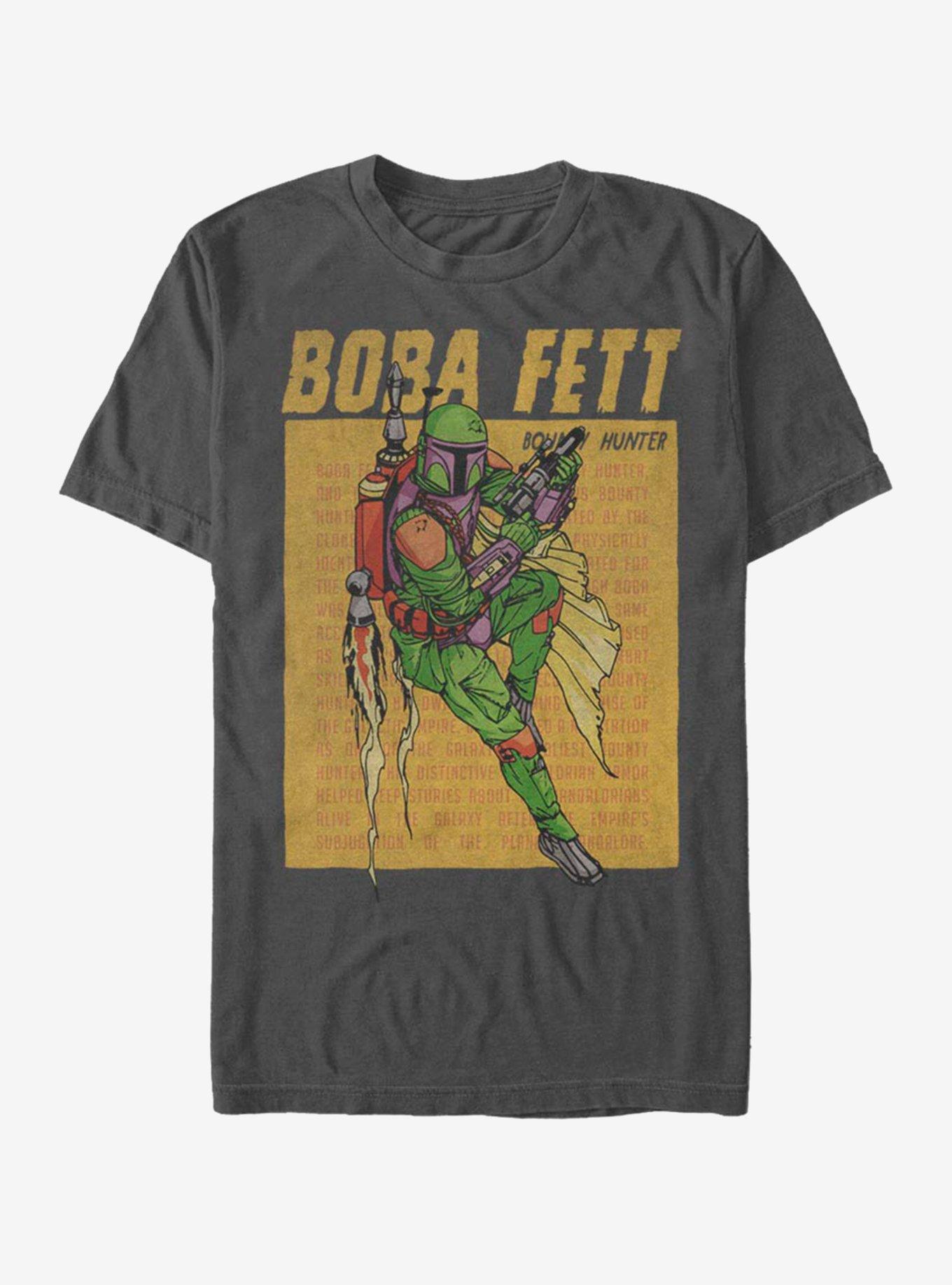 Star Wars Boba Jetpack T-Shirt, CHARCOAL, hi-res