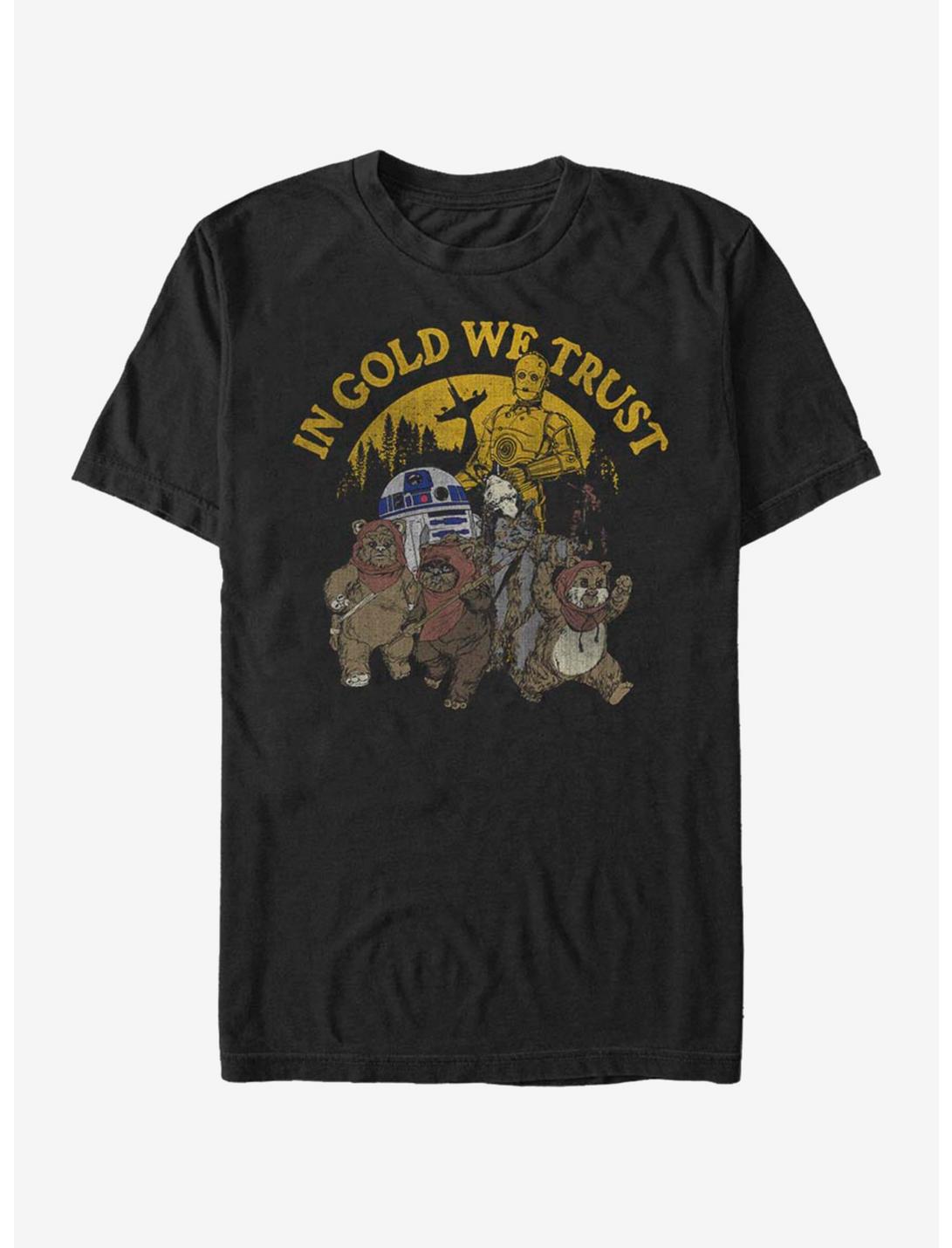 Star Wars Golden God T-Shirt, BLACK, hi-res